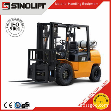 2015 SINOLIFT L Series 4T 4.5T 5T Internal Combustion LPG Counterbalanced Forklift Truck for Sale                        
                                                Quality Choice